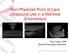 Non-Physician Point of Care Ultrasound Use in a Retrieval Environment