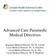 Advanced Care Paramedic Medical Directives