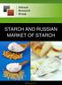 STARCH AND RUSSIAN MARKET OF STARCH