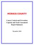 MORRIS COUNTY. Cancer Control and Prevention Capacity and Needs Assessment Report Summary
