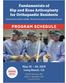 Fundamentals of Hip and Knee Arthroplasty for Orthopaedic Residents. Presented by AAOS, AAHKS, The Knee Society and The Hip Society PROGRAM SCHEDULE