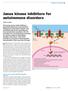 Janus kinase inhibitors for autoimmune disorders