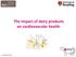 The impact of dairy products on cardiovascular health