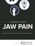 CONQUER YOUR JAW PAIN