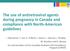 The use of antiretroviral agents during pregnancy in Canada and compliance with North-American guidelines
