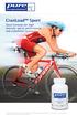 CranLoad Sport. Novel formula for high intensity sports performance and endothelial function*