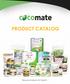 PRODUCT CATALOG. Natural products for health...