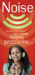 How does noise cause hearing damage?