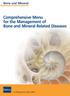 Bone and Mineral. Comprehensive Menu for the Management of Bone and Mineral Related Diseases