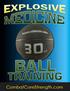 Explosive Medicine Ball Training Copyright Jim Smith, CSCS. All Rights Reserved
