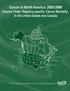 Cancer in North America: Volume Three: Registry-specific Cancer Mortality in the United States and Canada
