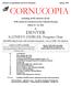 Division of Agricultural and Food Chemistry Spring 2015 CORNUCOPIA