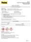 SAFETY DATA SHEET. 1. Product And Company Identification. CANADIAN OFFICE: FRAM Group (Canada), Inc. Mississauga, Ontario L5L 3S6