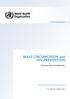 Male Circumcision and HIV Prevention. Operations Research Implications. HIV/AIDS Department. Report of An International Consultation