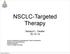 NSCLC-Targeted Therapy