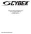 Cybex Free Weight Adjustable Bench Owner s and Service Manual Strength Systems Part Number A