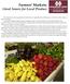 Farmers Markets: Great Source for Local Produce