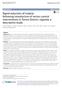 Rapid reduction of malaria following introduction of vector control interventions in Tororo District, Uganda: a descriptive study