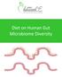 Diet on Human Gut Microbiome Diversity