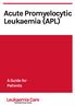 Acute Promyelocytic Leukaemia (APL)