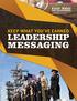 LEADERSHIP MESSAGING