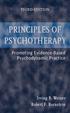 PRINCIPLES OF PSYCHOTHERAPY