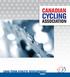 CYCLING LTAD - VOLUME 1 CANADIAN CYCLING ASSOCIATION LONG-TERM ATHLETE DEVELOPMENT VOLUME 1
