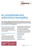 AL amyloidosis and autonomic neuropathy