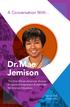 Dr. Mae Jemison. A Conversation With... The First African-American Woman in Space, Entrepreneur & Advocate for Science Education