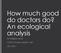 How much good do doctors do? An ecological analysis
