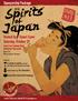 Spirits Japan. Sponsorship Package. Saturday, October 29. Coast Coal Harbour Hotel Downtown Vancouver