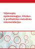 Vėjaraupių epidemiologijos, klinikos ir profilaktikos metodinės rekomendacijos