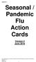 Seasonal / Pandemic Flu Action Cards