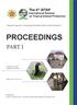 PROCEEDINGS PART I. The 6 th ISTAP International Seminar on Tropical Animal Production