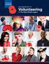 An Introduction to. Volunteering. for The Royal British Legion