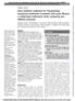 Thorax Online First, published on February 29, 2012 as /thoraxjnl Cystic fibrosis