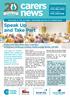 carers news WELCOME TO THE OCTOBER / NOVEMBER EDITION OF CARERS NEWS