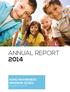ANNUAL REPORT 2014 ADHD AWARENESS WINDSOR-ESSEX. Let s change the way we view ADHD