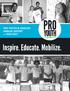 PRO YOUTH & FAMILIES ANNUAL REPORT. for
