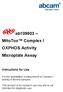 ab MitoTox Complex I OXPHOS Activity Microplate Assay
