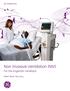 GE Healthcare. Non Invasive Ventilation (NIV) For the Engström Ventilator. Relief, Relax, Recovery