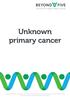 Unknown primary cancer
