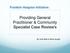 Providing General Practitioner & Community Specialist Case Review s