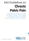 EAU Guidelines on Chronic Pelvic Pain