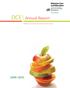 DCE Annual Report Diabetes Care and Education Dietetic Practice Group