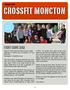 CROSSFIT MONCTON FIGHT GONE BAD. October Monthly Newsletter