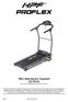 TRX1 Elite Electric Treadmill User Manual [Revision 5.0 April 2017] [Note: Colour and branding may vary from the image above]