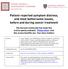 Patient-reported symptom distress, and most bothersome issues, before and during cancer treatment