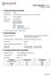 Safety Data Sheet Version 2.0 Revision Date: 1/10/2017 Print Date: 1/10/2017