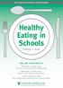 Healthy Eating in Schools